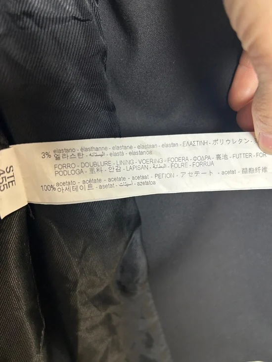 Zara Sleeveless Double-Breasted Black Dress with Gold Buttons - Picture 6 of 6